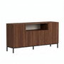 Nordure Rialto Consola Milano Walnut y Negro